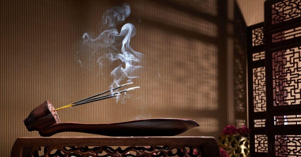  Burning Citrus Incense sticks for creativity