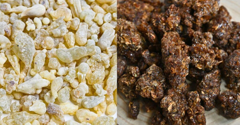 Frankincense and Myrrh Resin Incense