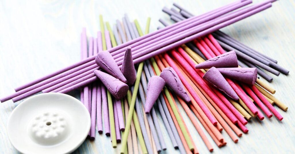 lavender Incense Sticks and cones 